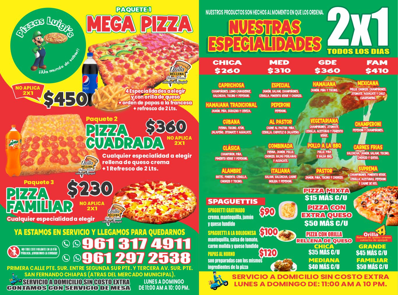 Pizzas Luigi's
