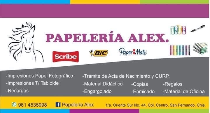 Papelería Alex