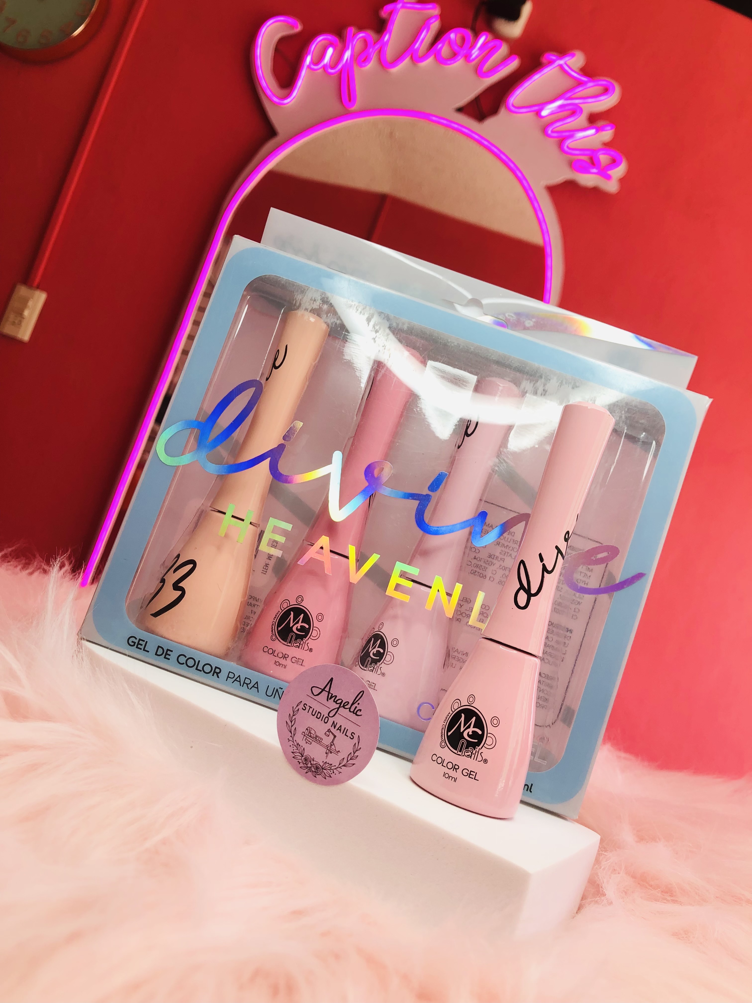 colecciones divine Mc nails (4 piezas)