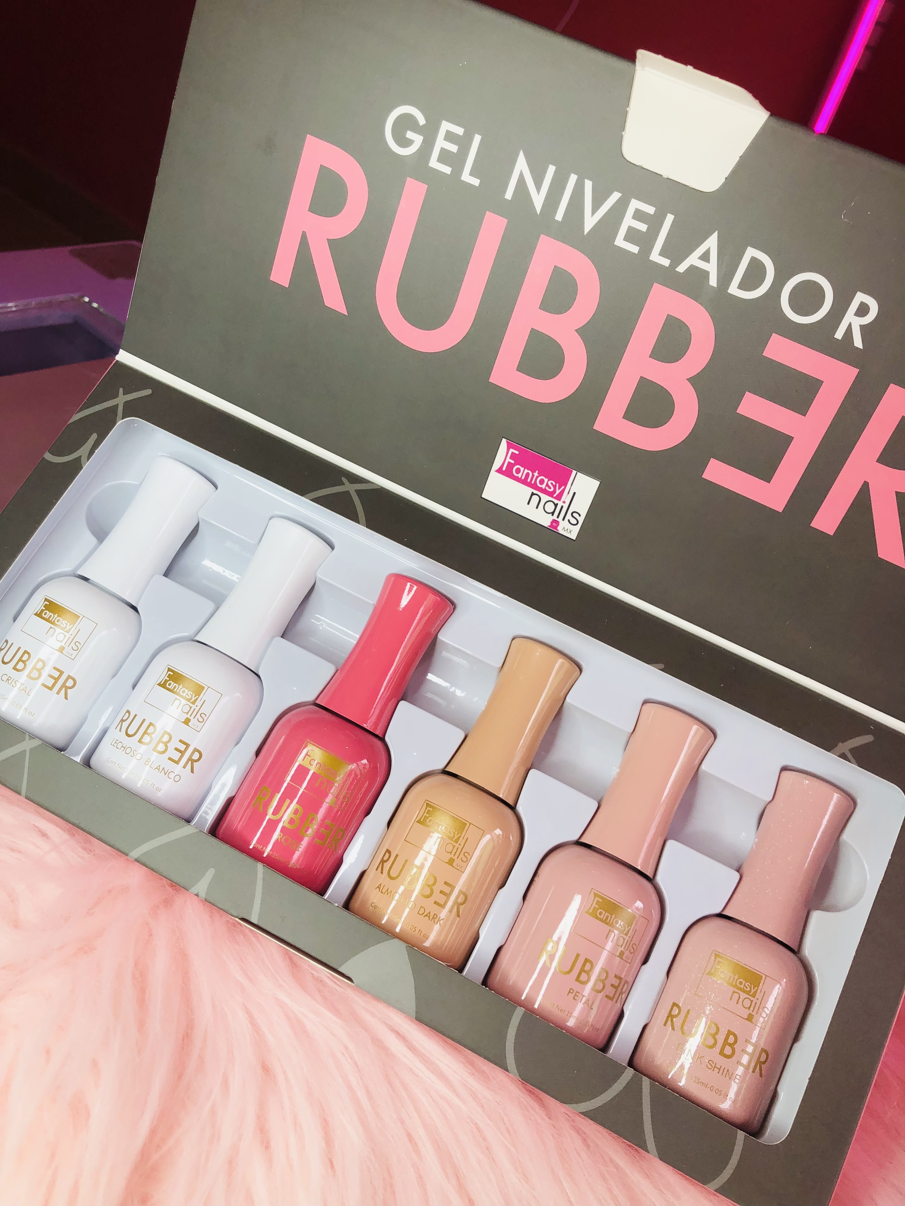 Rubber fantasy nails