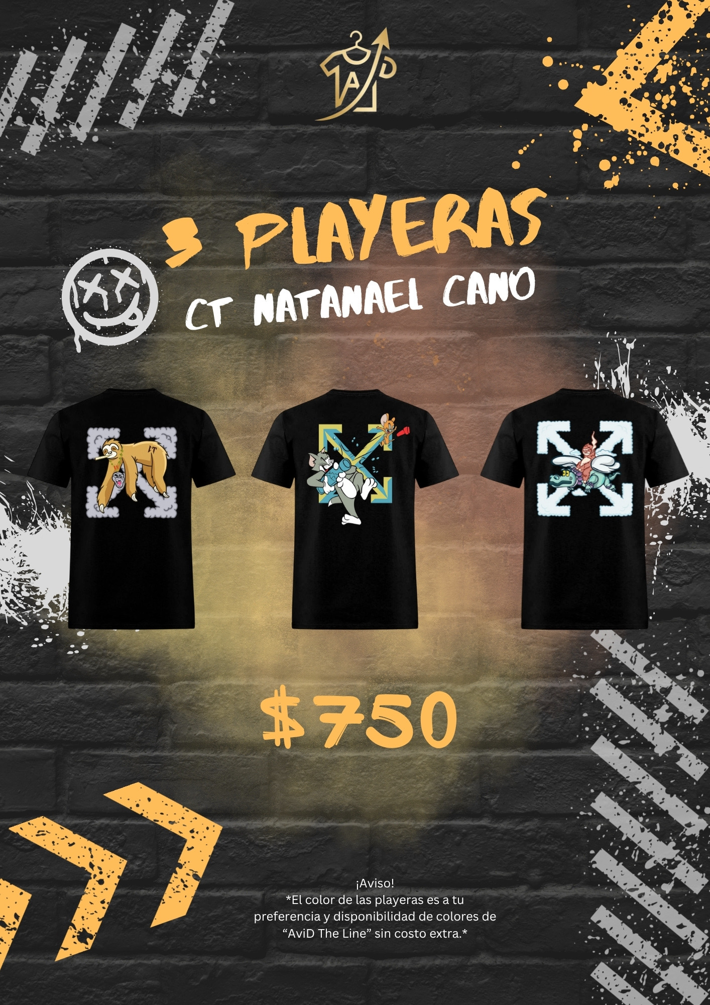 Playeras CT Natanael Cano