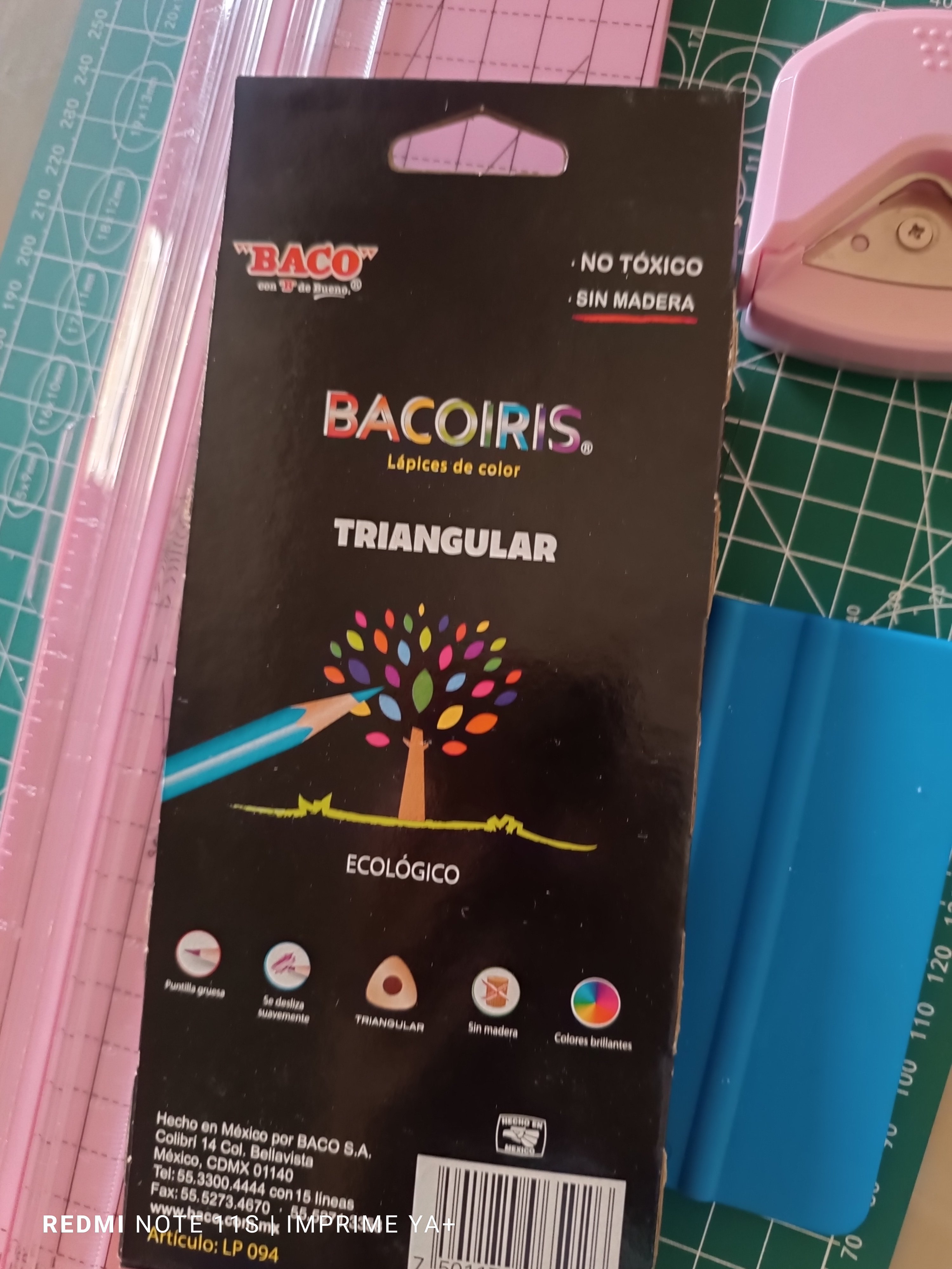 Caja de colores