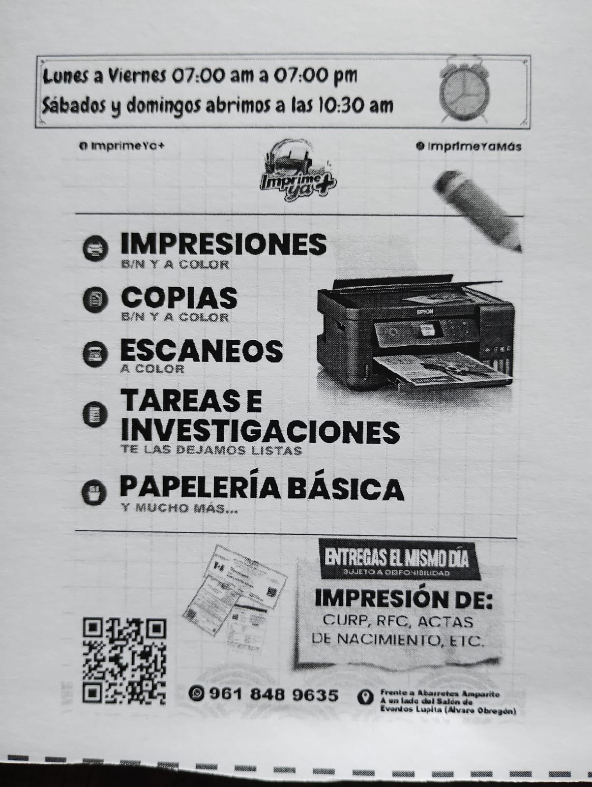 fotocopias b/n