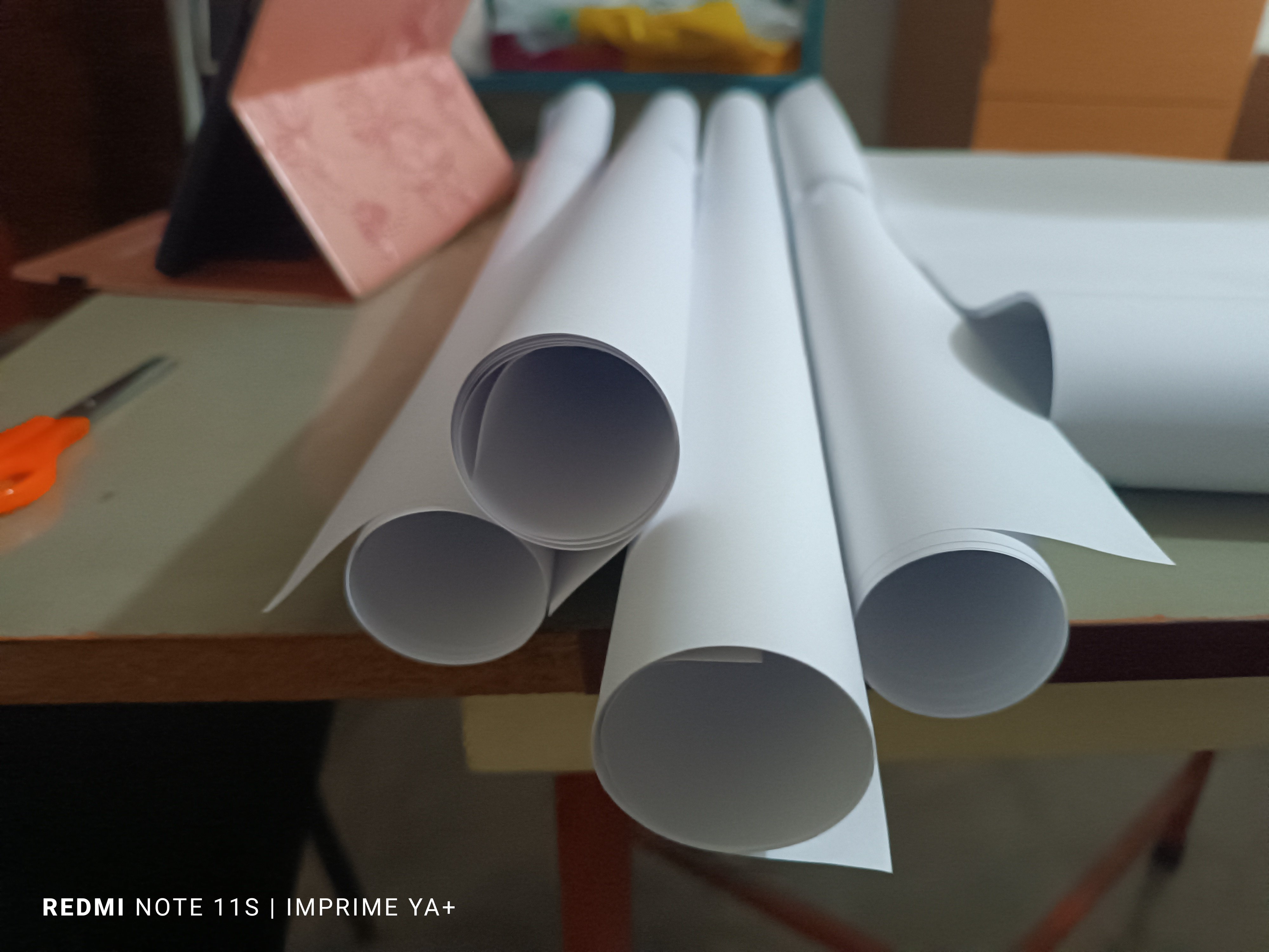 pliego papel Bond blanco