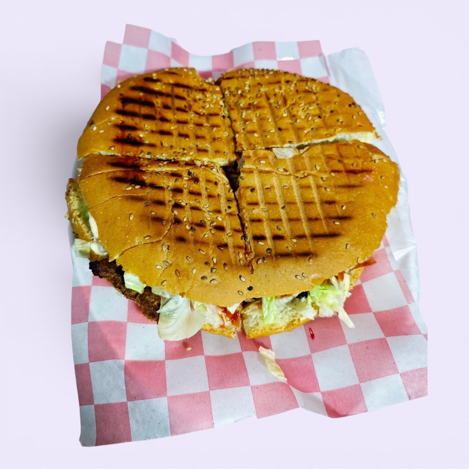 Hamburguesa hawaiana Grande