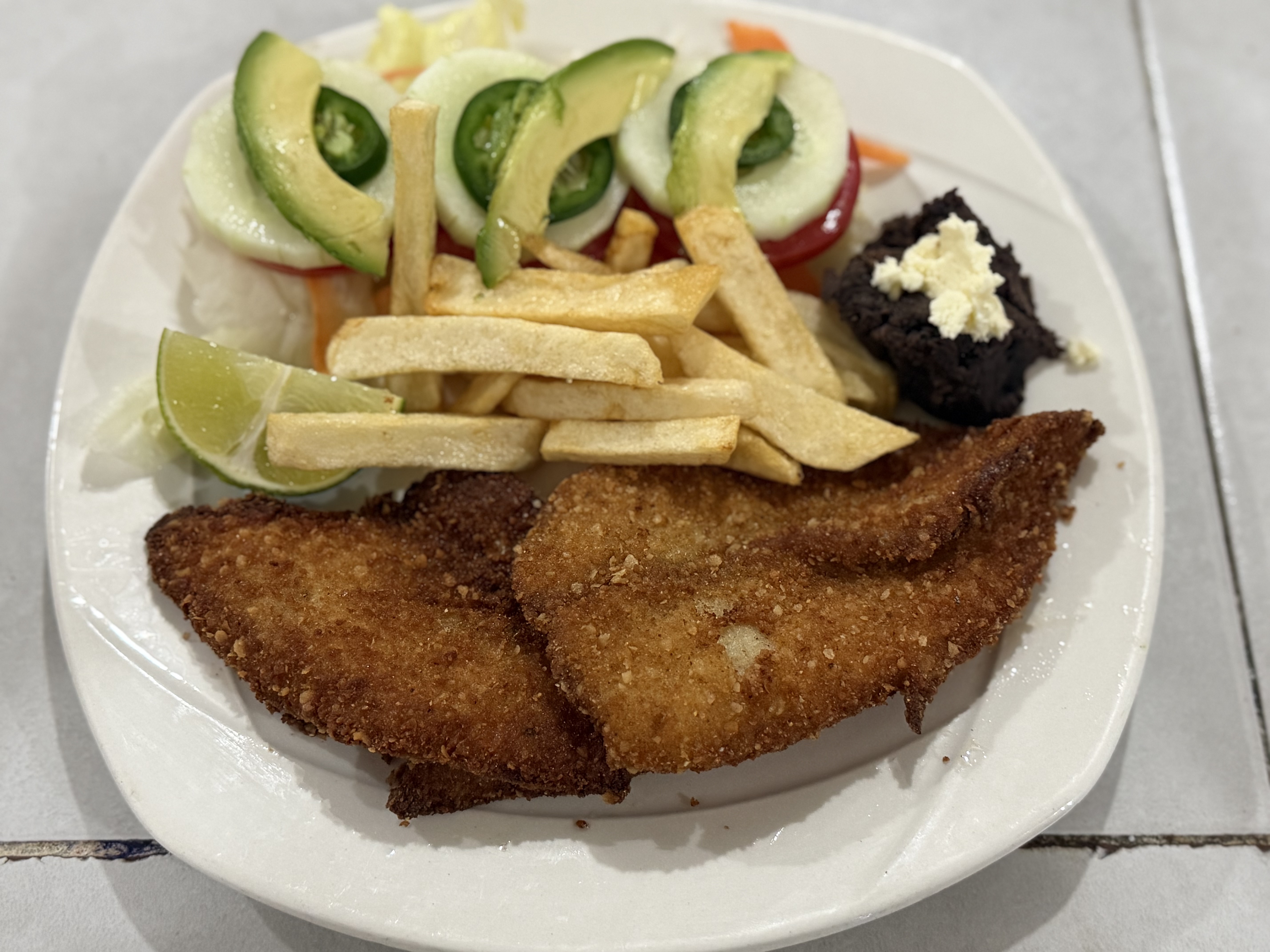 Filete de pescado empanizado