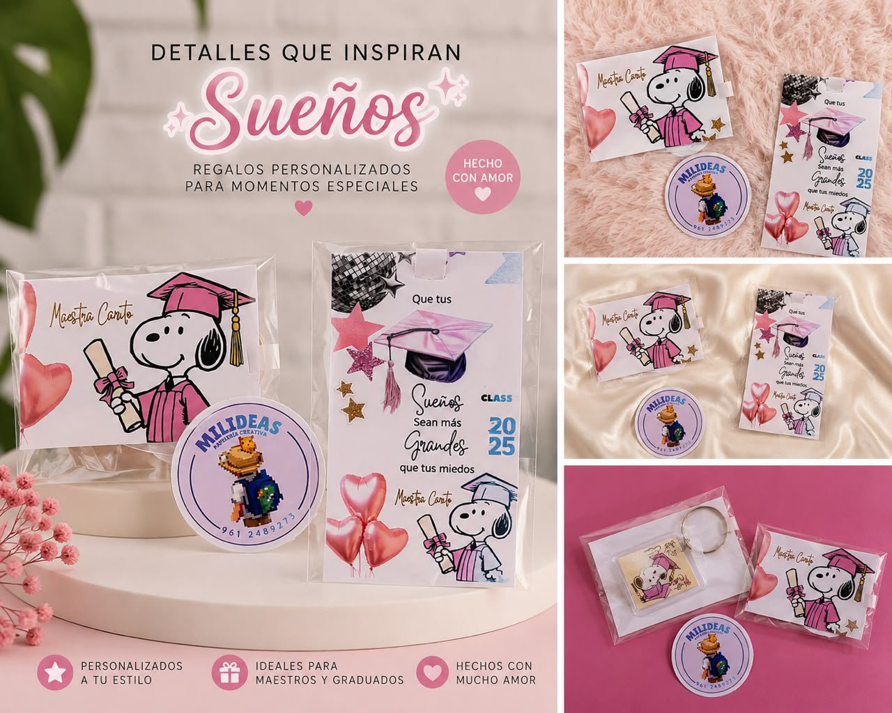 Llaveros personalizados