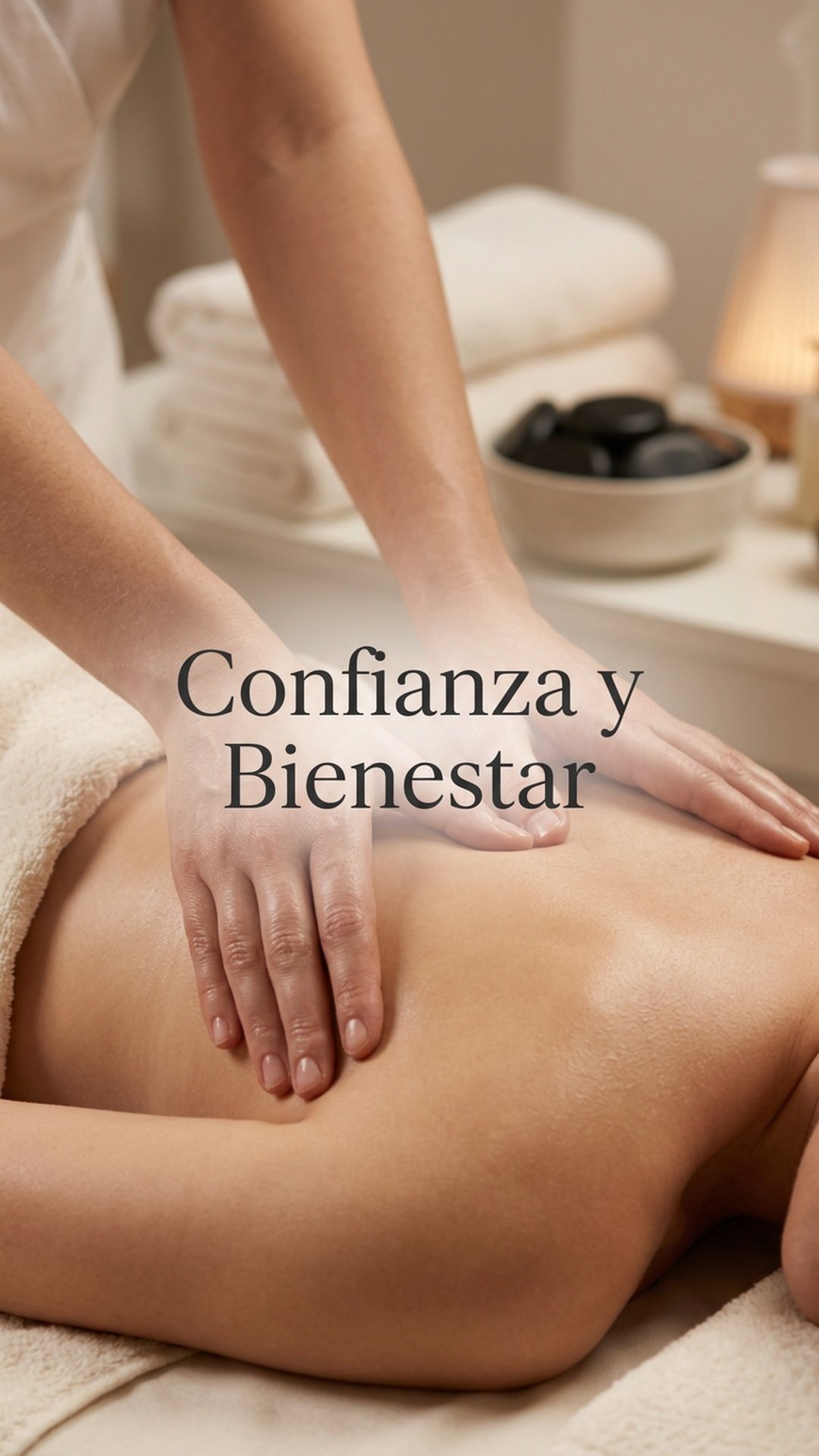 esta semana mereces un descanso y en masajes mayul sabemos hacerlo agenda hoy  promoción al agendar el siguiente masaje sera a mitad de precio
