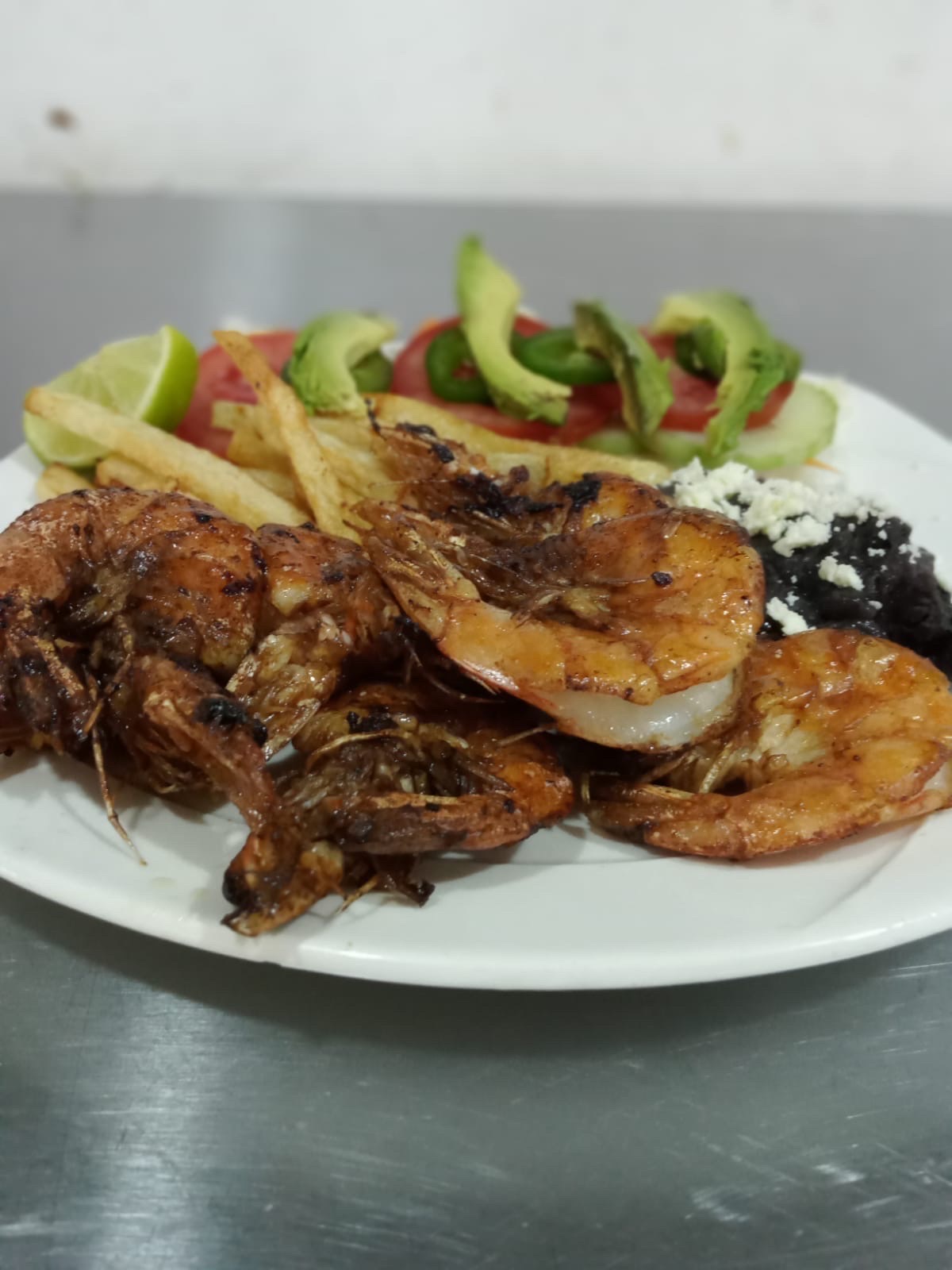 Camarones al mojo de ajo